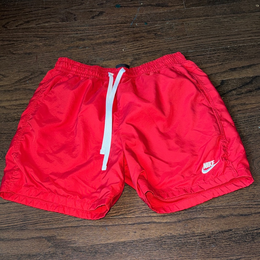Nike Men's Vivid Red Sports Shorts